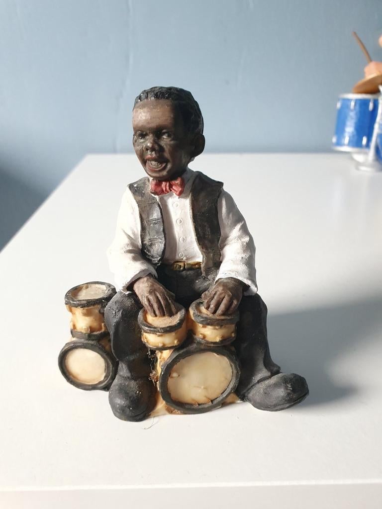 Beeldje drummer, Ophalen of Verzenden, Zo goed als nieuw