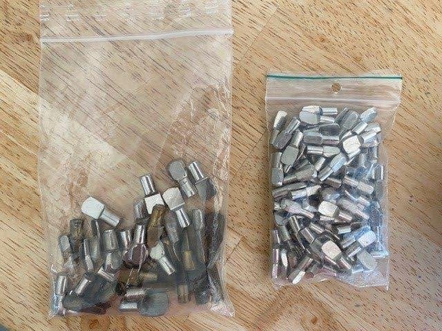 Plankdragers voor Poul Cadovius systeem, Ophalen, Zo goed als nieuw, Minder dan 150 cm, Minder dan 100 cm