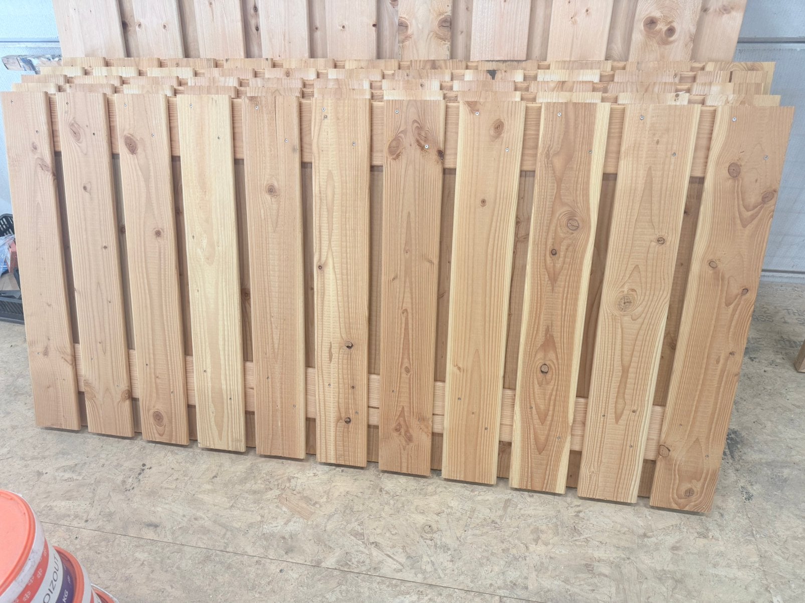 Douglas 180x90 23 planks, Tuin en Terras, Schuttingen, Ophalen, 1 tot 2 meter, Minder dan 3 meter, Nieuw