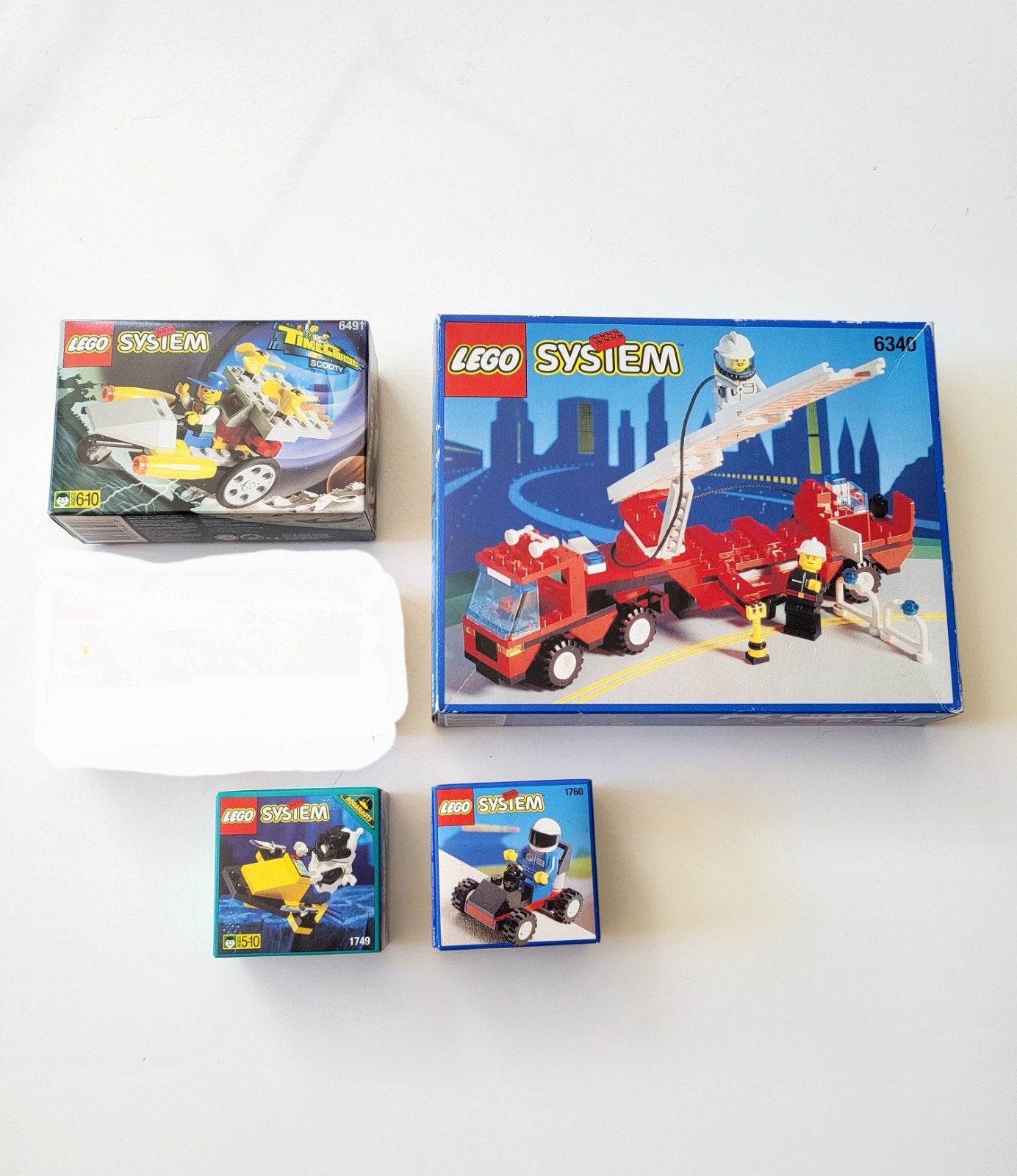 Lego System 4x complete sets, Verzenden
