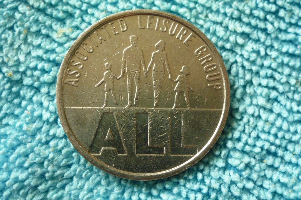 Penning Associated Leisure Group ALL 10 pence (pe 397, Ophalen of Verzenden, Overige materialen, Buitenland