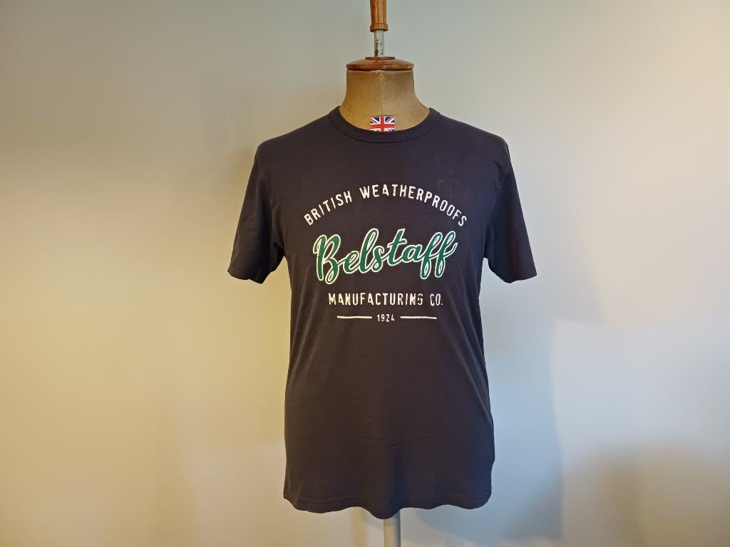 BELSTAFF T shirt t-shirt als nieuw maat L, Kleding | Heren, Maat 52/54 (L), Zwart, Ophalen of Verzenden, Zo goed als nieuw