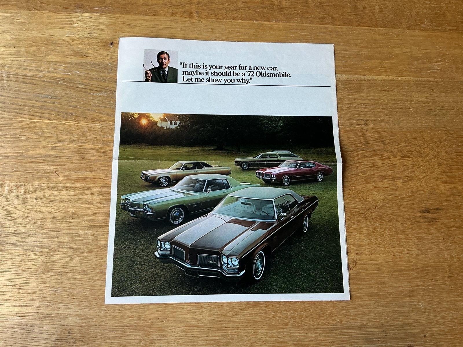 Oldsmobile Delta 88 Royale brochure 1972, Ophalen of Verzenden, Gelezen, Overige merken