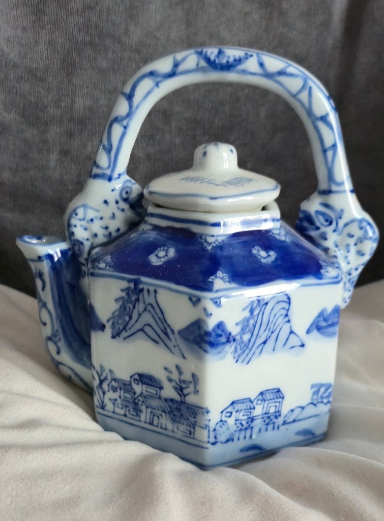 oude Chinese theepot Porselein, Antiek en Kunst, Antiek | Porselein, Verzenden