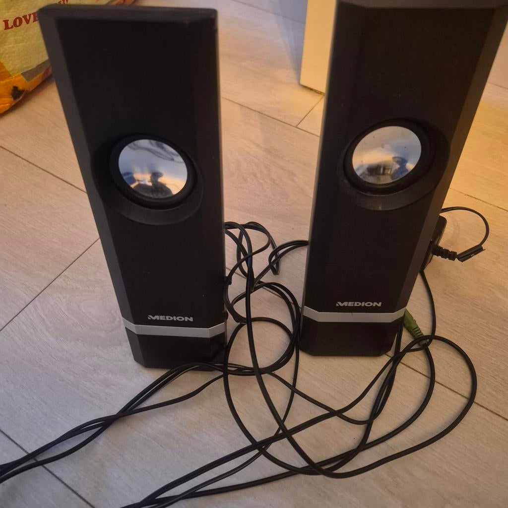 Medion MD 86940 Multimedia PC Luidsprekers, Ophalen of Verzenden, Gebruikt, Audiokanaal 2, Medion