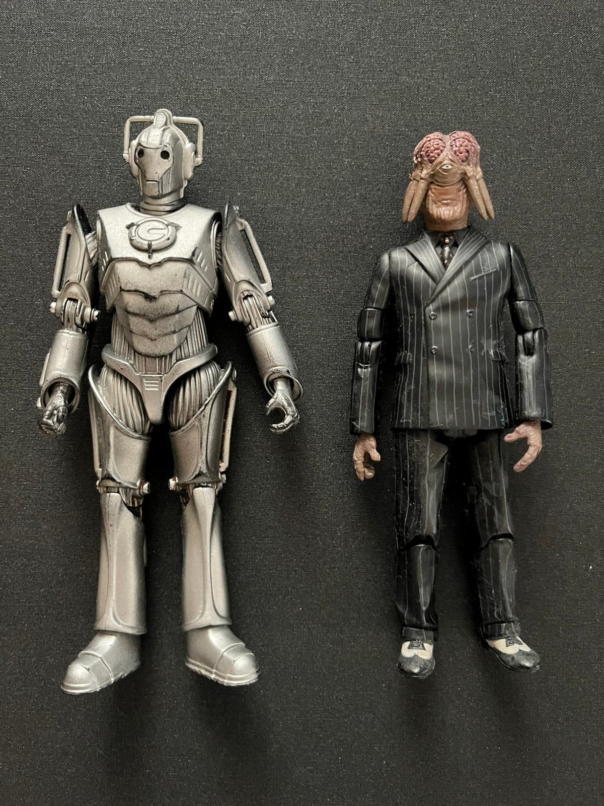 Doctor Who Cyberman en Dalek sec human, Ophalen of Verzenden, Zo goed als nieuw