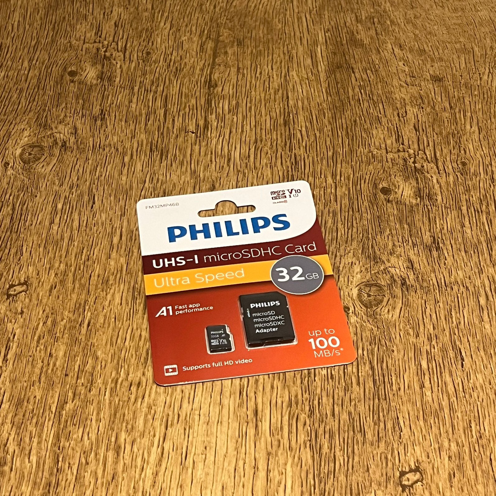 Philips SD Micro SDHC Card 32GB ( NIEUW ), 32 GB, Ophalen of Verzenden, SDHC, Videocamera
