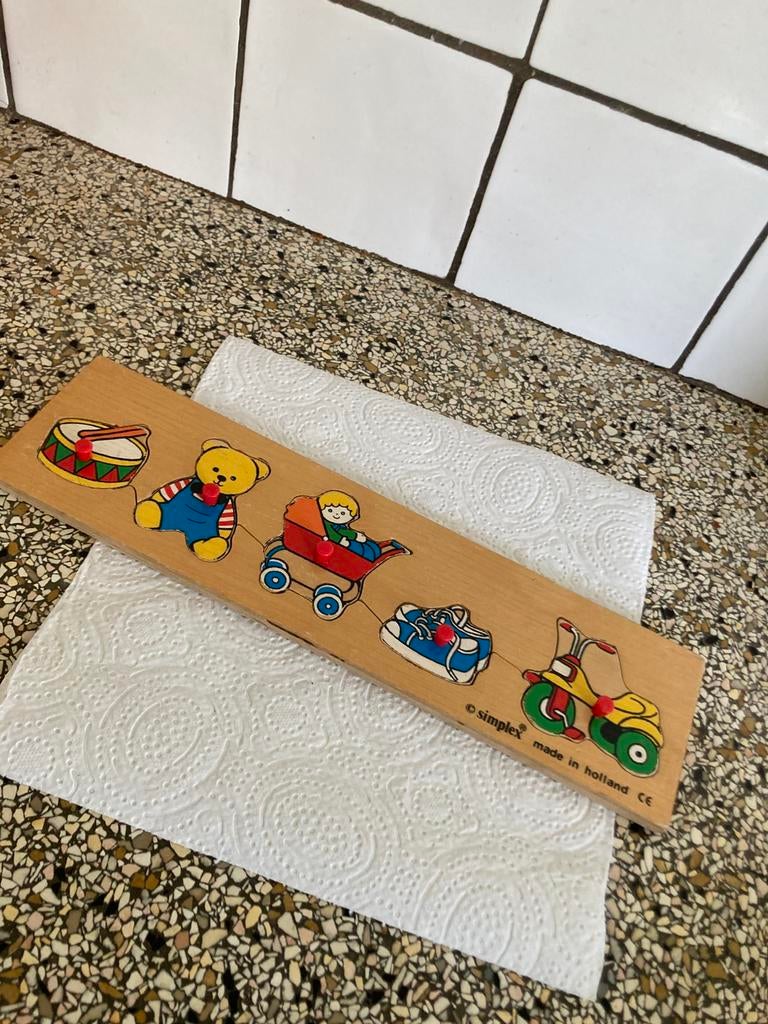 Leuke puzzel, Kinderen en Baby's, Speelgoed | Houten speelgoed, Ophalen of Verzenden, Zo goed als nieuw