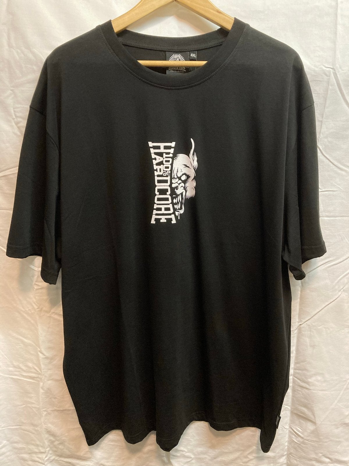Hardcore T-shirt 4XL Zwart, Verzenden, Nieuw, Overige maten, Zwart