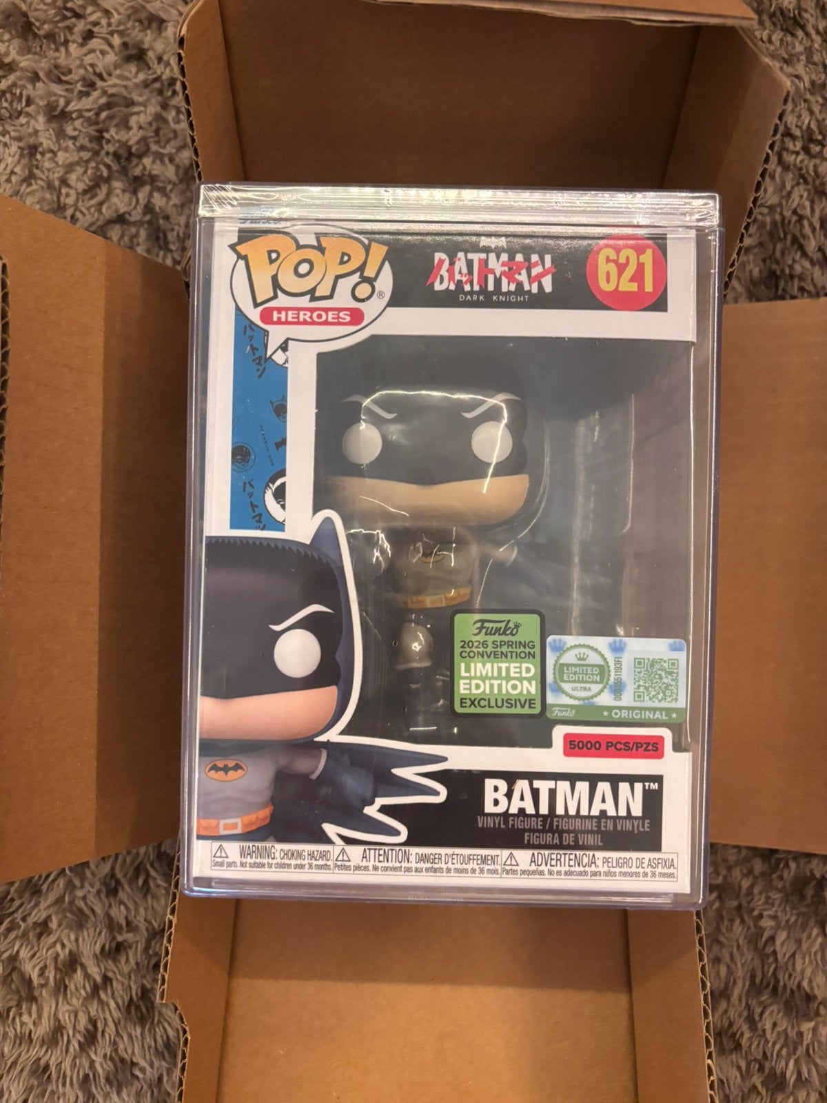 Funko pop - Batman 5000 pcs, Ophalen of Verzenden, Nieuw