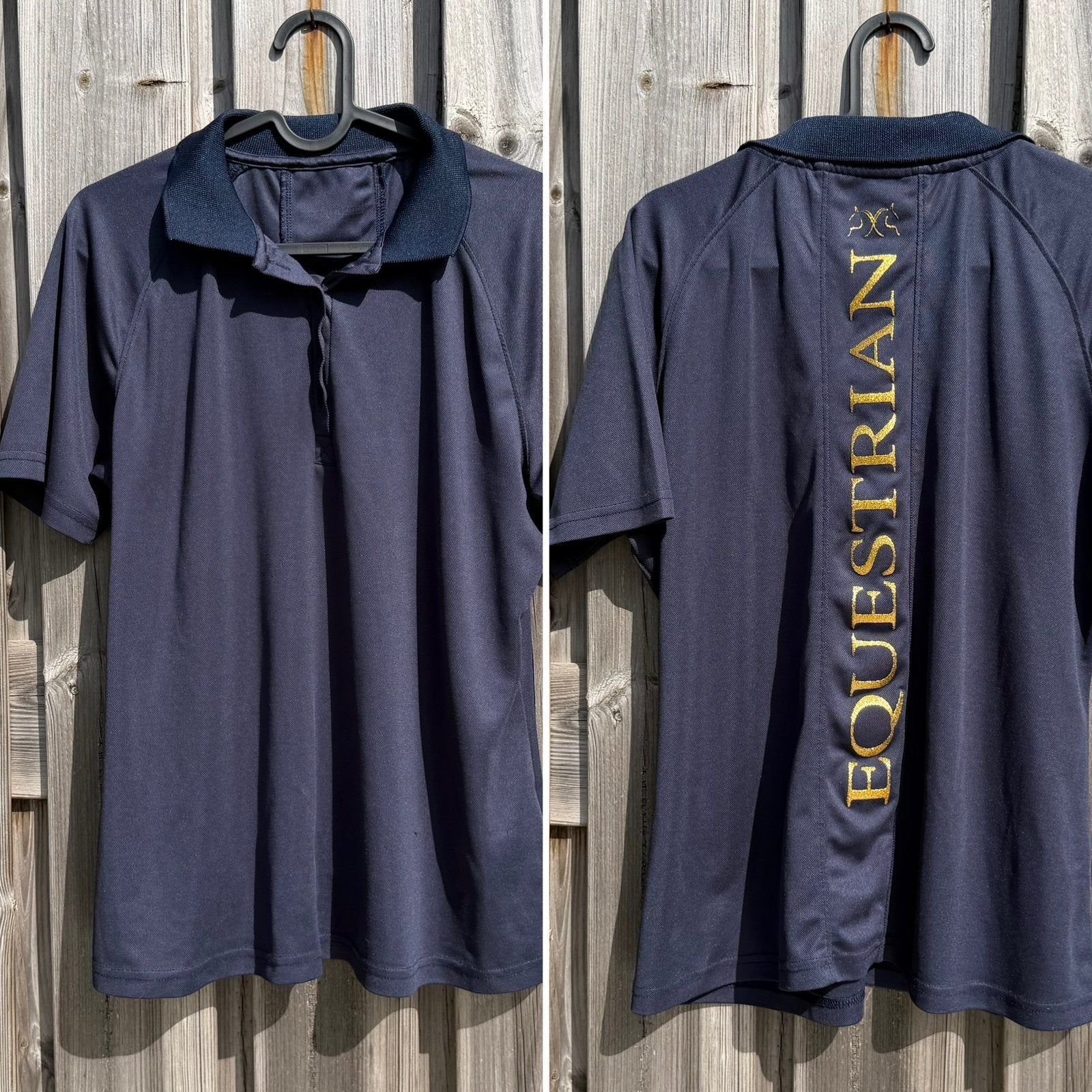 Harry’s Horse Polo Shirt navy maat XXL, Dieren en Toebehoren, Blauw, Dressuur, Ophalen of Verzenden, Zo goed als nieuw