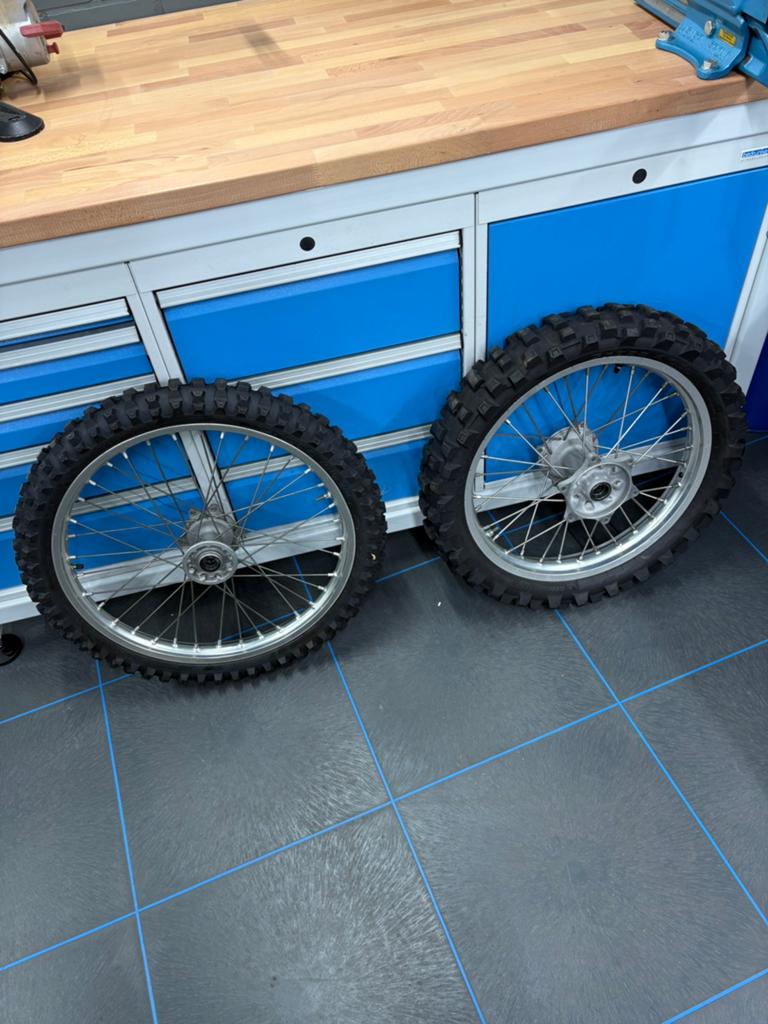 Honda CRF450 wielen 2002 t/m 2012 cross enduro, Motoren, Ophalen, Gebruikt