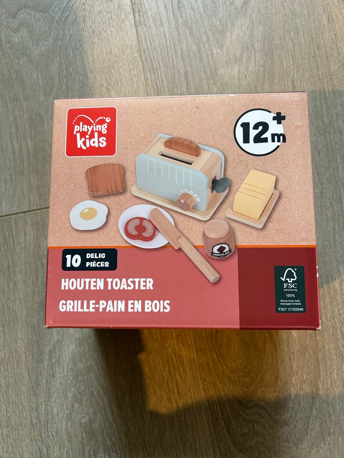 Nieuw Houten Speelgoed toaster, Ophalen of Verzenden, Nieuw, Meubelstuk of Keukentje