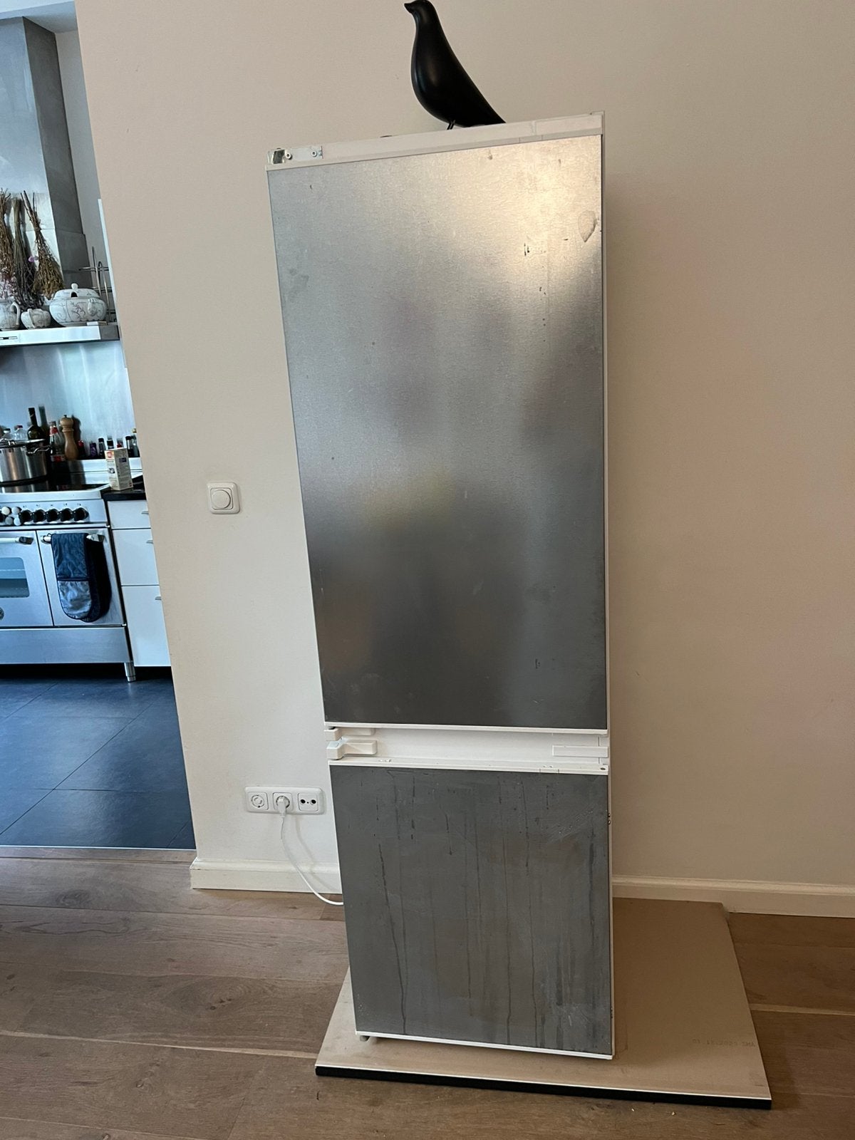 Koel vries combinatie Siemens, Ophalen, 150 tot 200 liter, Gebruikt, Met aparte vriezer