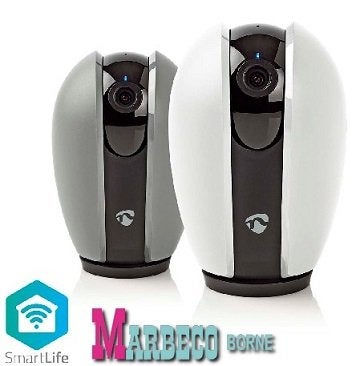 SmartLife Wi-Fi smart Full HD IP-camera, Binnen, Pan/Tilt, Overige merken, Nedis SmartLife, Nieuw, Info@marbeco.nl