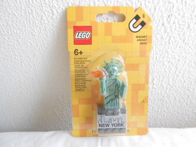 LEGO Vrijheidsbeeld magneet New York, Overige thema's, Lego, Nieuw, Ophalen of Verzenden