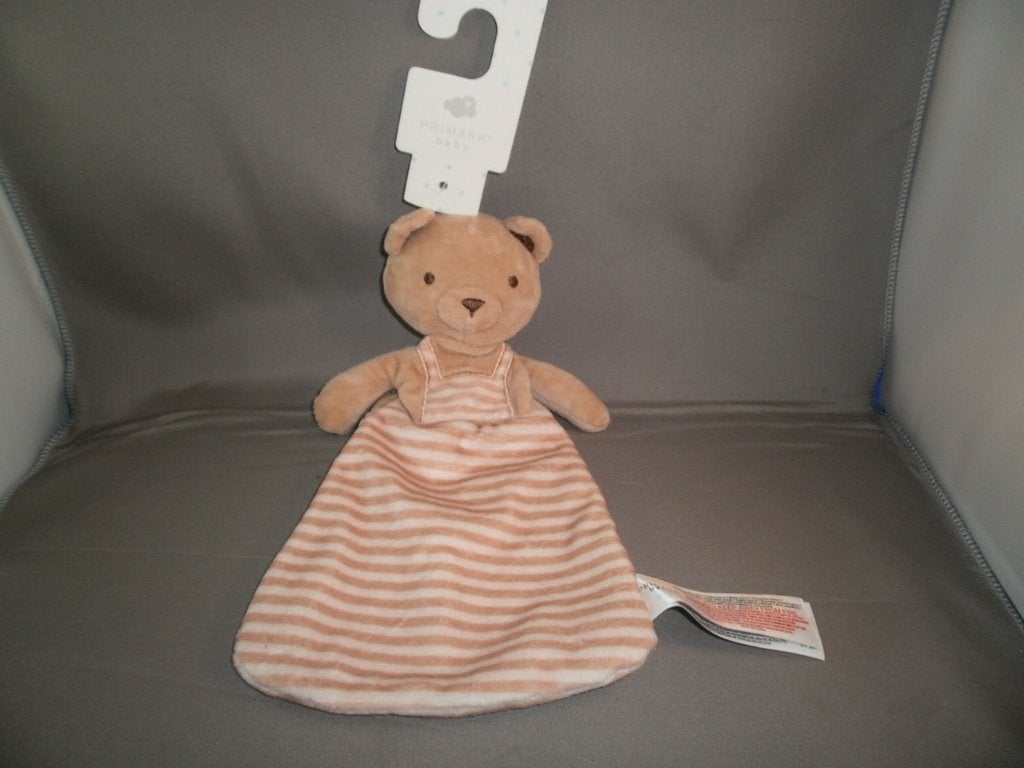 primark beer bruin wit gestreept tuinbroek plat model 25 cm, Beer, Nieuw, Ophalen of Verzenden, Wasbaar