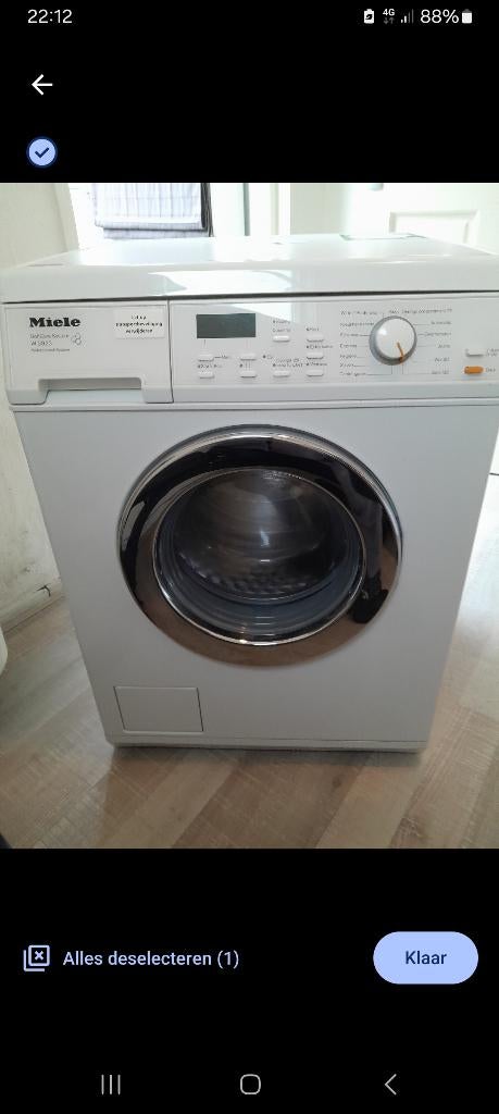 Miele Wasmachine 6 kg trommel refurbished, Witgoed en Apparatuur, Overige Witgoed en Apparatuur, Refurbished, Ophalen