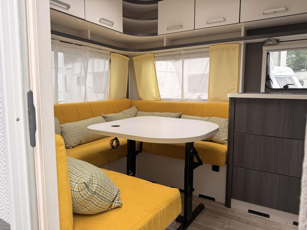 Dethleffs C'Go 475 FR, Rondzit, Fransbed, ((Zondag open)), Caravans en Kamperen, Rondzit, Bedrijf, 750 - 1000 kg, Overige typen