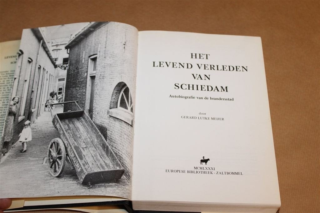 Het Levend Verleden Schiedam — Brandersstad, Stadshistorie, Boeken, Ophalen of Verzenden, Gelezen