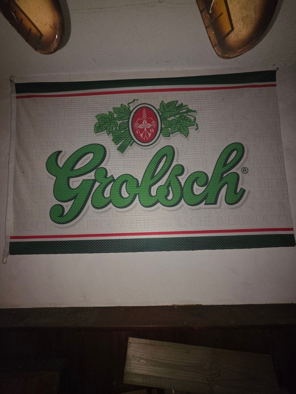 Grolsch Vlag, Ophalen of Verzenden