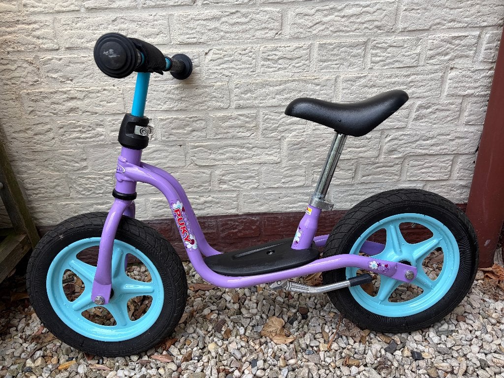 Puky loopfiets - paars, Ophalen, Zo goed als nieuw, Minder dan 16 inch, Puky
