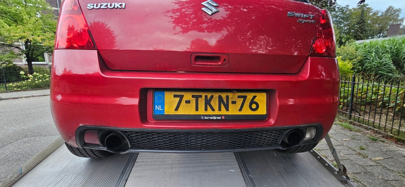 Suzuki Swift Sport achterbumper 2005-2010, Auto-onderdelen, Ophalen of Verzenden, Achter, Bumper, Gereviseerd