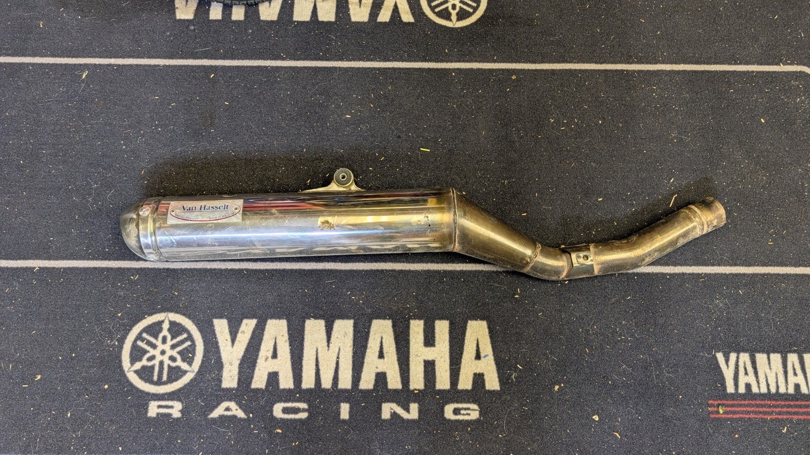 Uitlaat van Hasselt WR450F WR 450 YZ450F YZ 450, Ophalen of Verzenden, Gebruikt