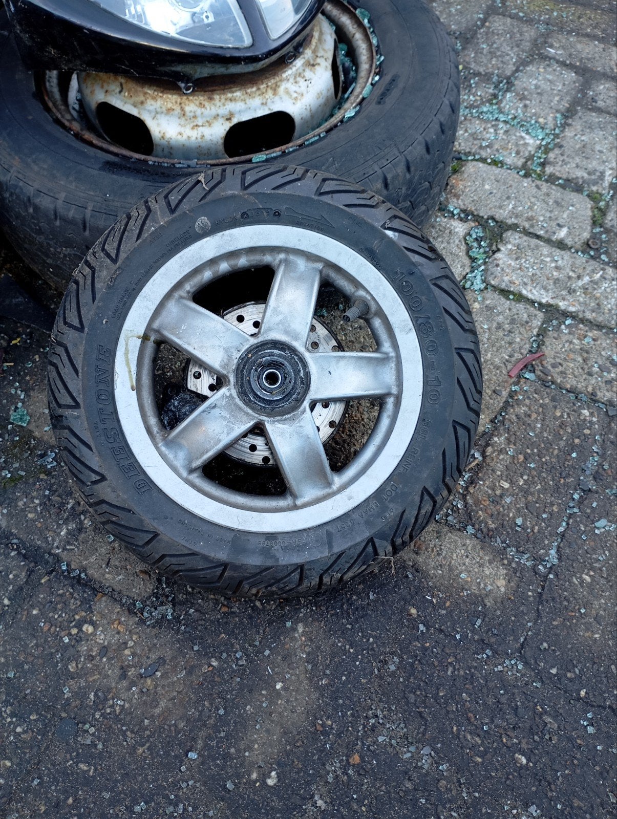 zip velg met band, Ophalen, Overige typen, Piaggio