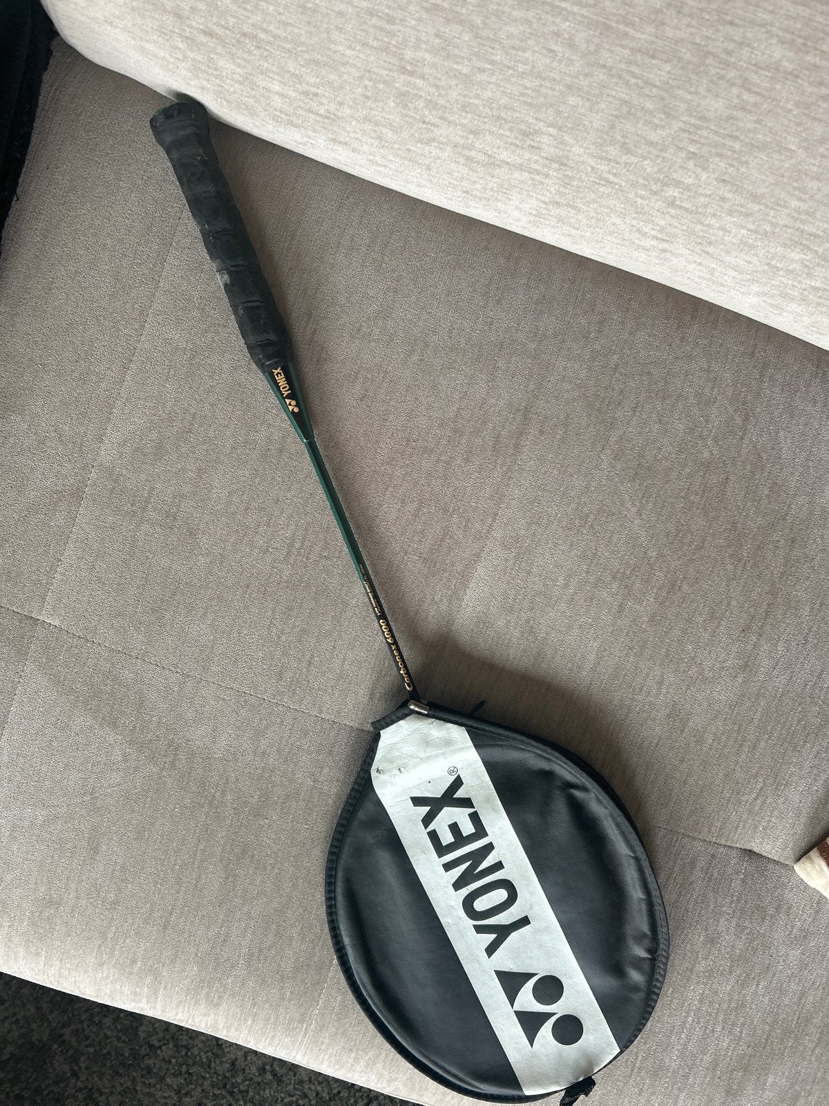 Yonex Carbonex 6000 Badmintonracket - Zo goed als nieuw, Ophalen of Verzenden, Zo goed als nieuw, Racket(s)