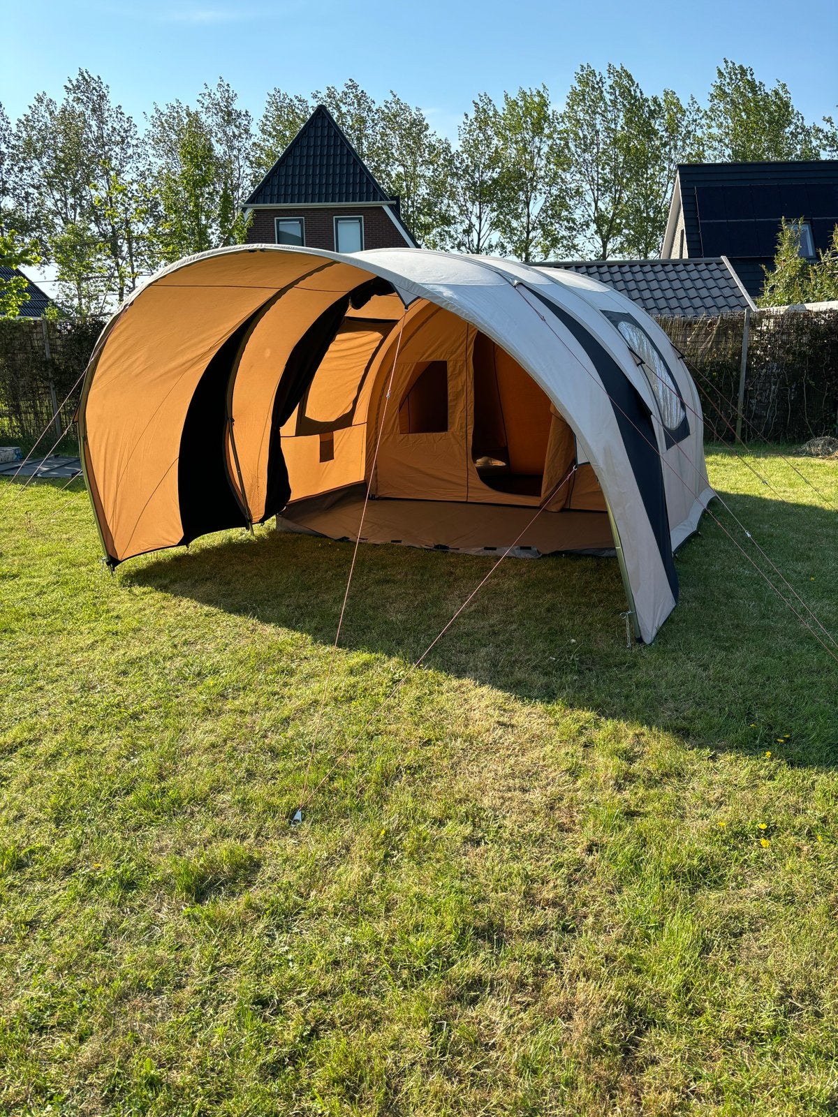 De Waard Smaragdeend tent met voortent!, Ophalen, Gebruikt, Tot en met 3