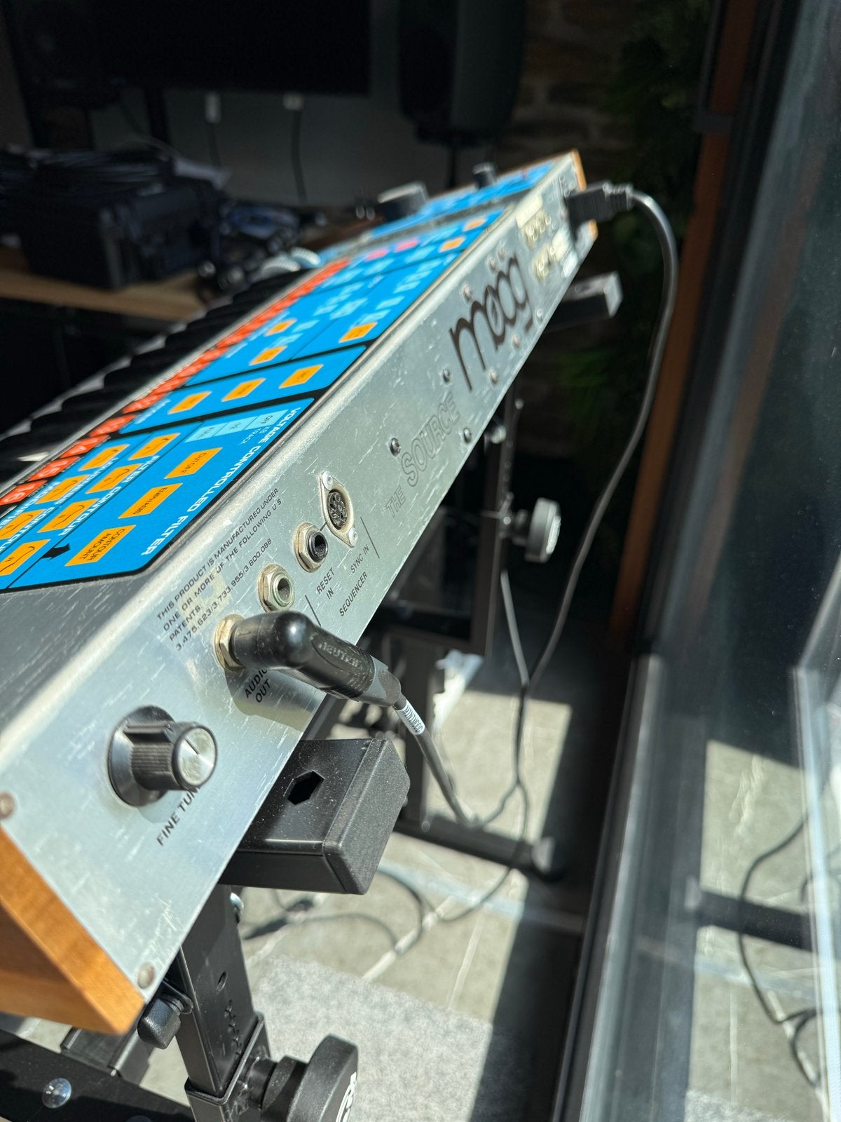 Moog Source Synthesizer incl. Flightcase, Gebruikt, Overige aantallen, Met koffer of flightcase, Ophalen