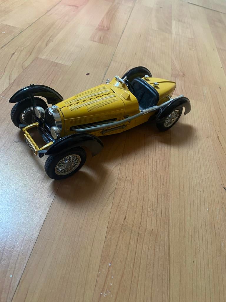 Gele modelauto, Bugatti, Overige merken, Gebruikt, Auto, Groter dan 1:32