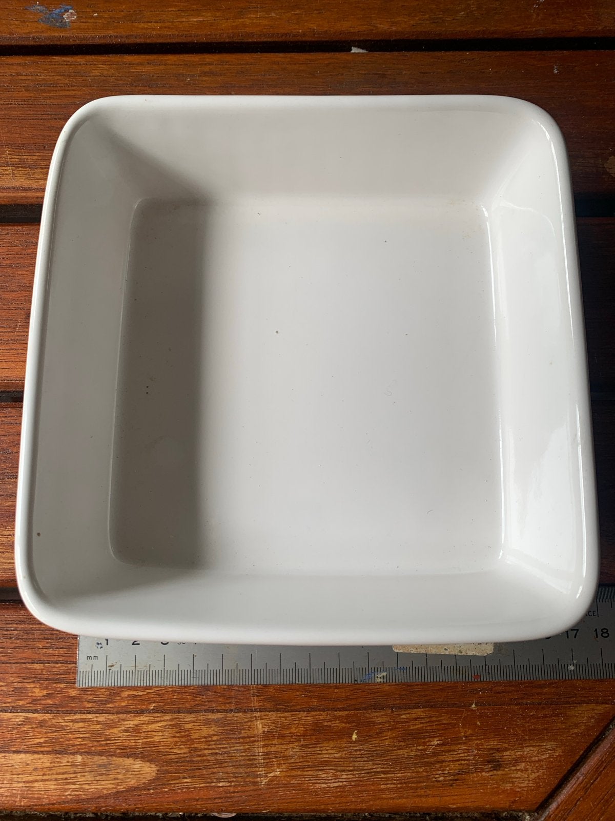 Vuurvaste ovenschaaltjes 17x17cm - Ongebruikt & Vaatwasserbe, Ophalen of Verzenden, Zo goed als nieuw, Keramiek, Schaal of Schalen