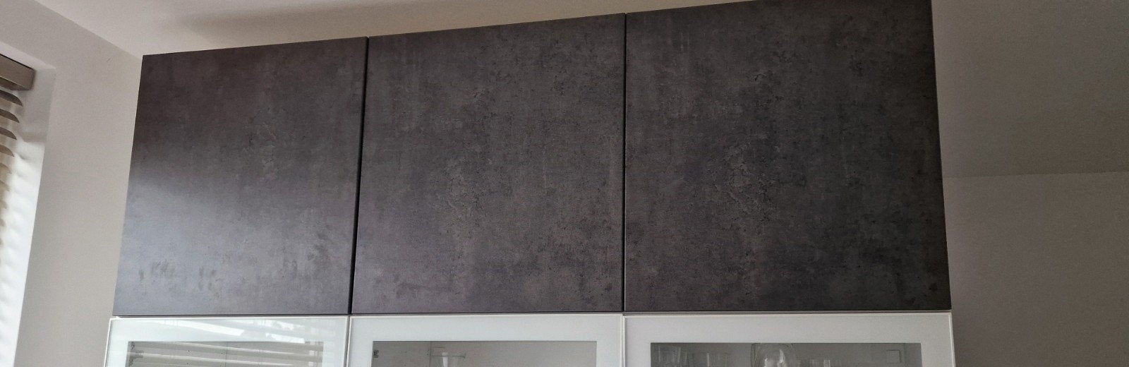 Besta deurtjes ikea kallviken 60 x 64 beton patroon, Ophalen, Zo goed als nieuw