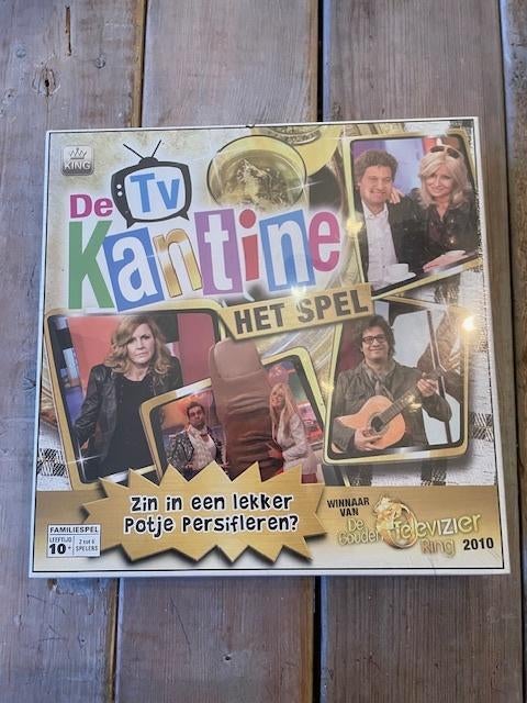Bordspel De TV kantine spel / familiespel. NIEUW., Vijf spelers of meer, Ophalen, Nieuw, Talpa RTL 4
