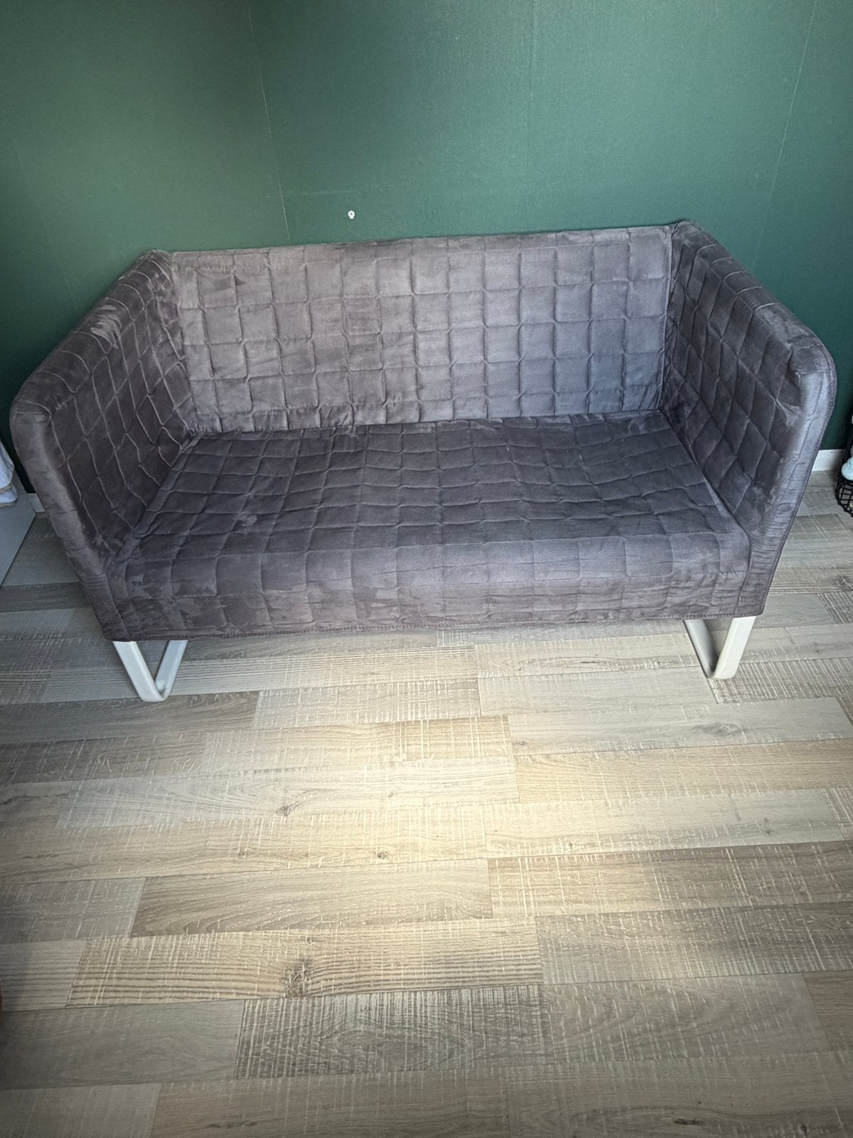 Ikea knopparp bank 2 persoons, Ophalen, 75 tot 100 cm, Tweepersoons