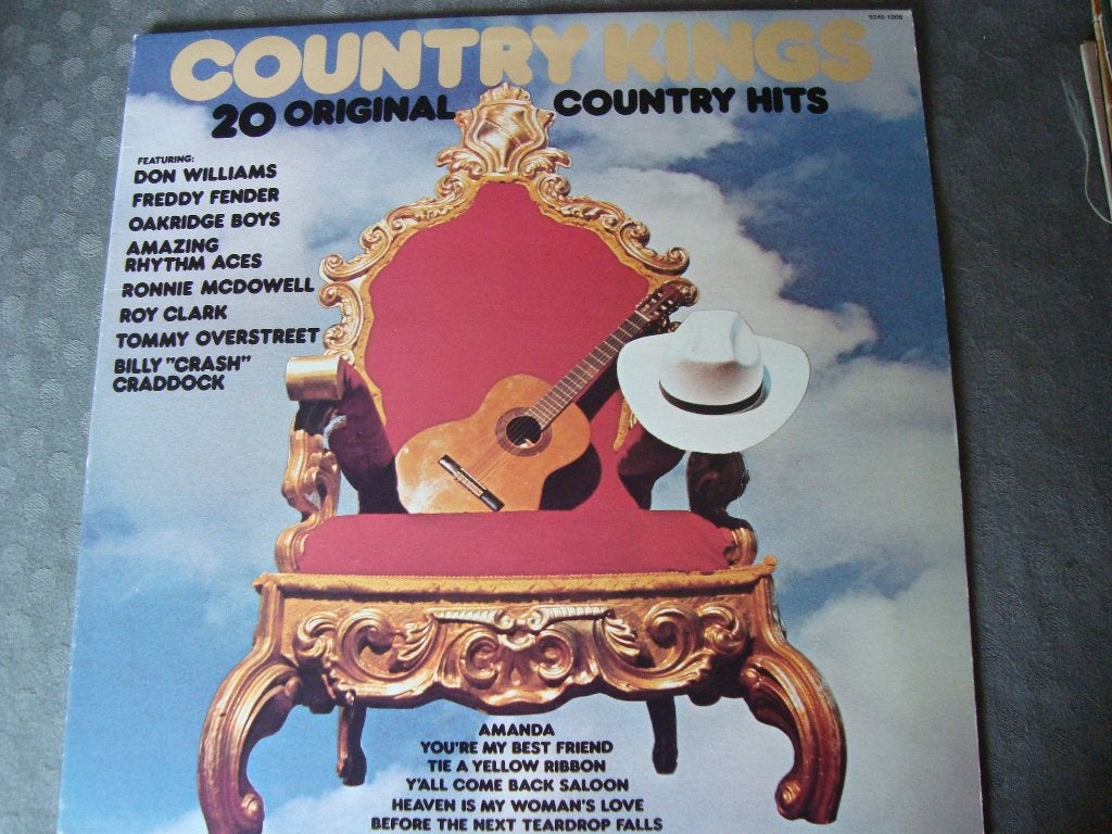 Country kings 20 original country hits, Cd's en Dvd's, Vinyl | Country en Western, Ophalen of Verzenden, Zo goed als nieuw, 12 inch