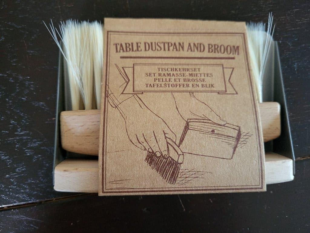 Tafelstoffer met blik, Ophalen of Verzenden, Nieuw, Hout, Modern