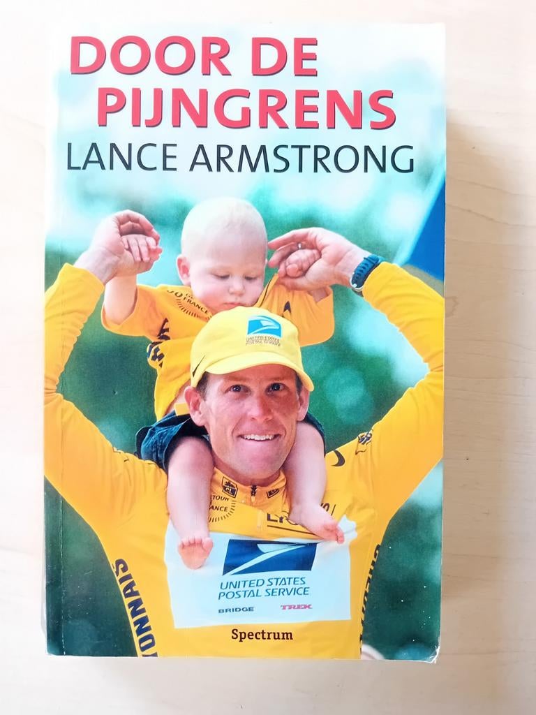 Pijngrens / lance armstrong, Ophalen of Verzenden, Balsport