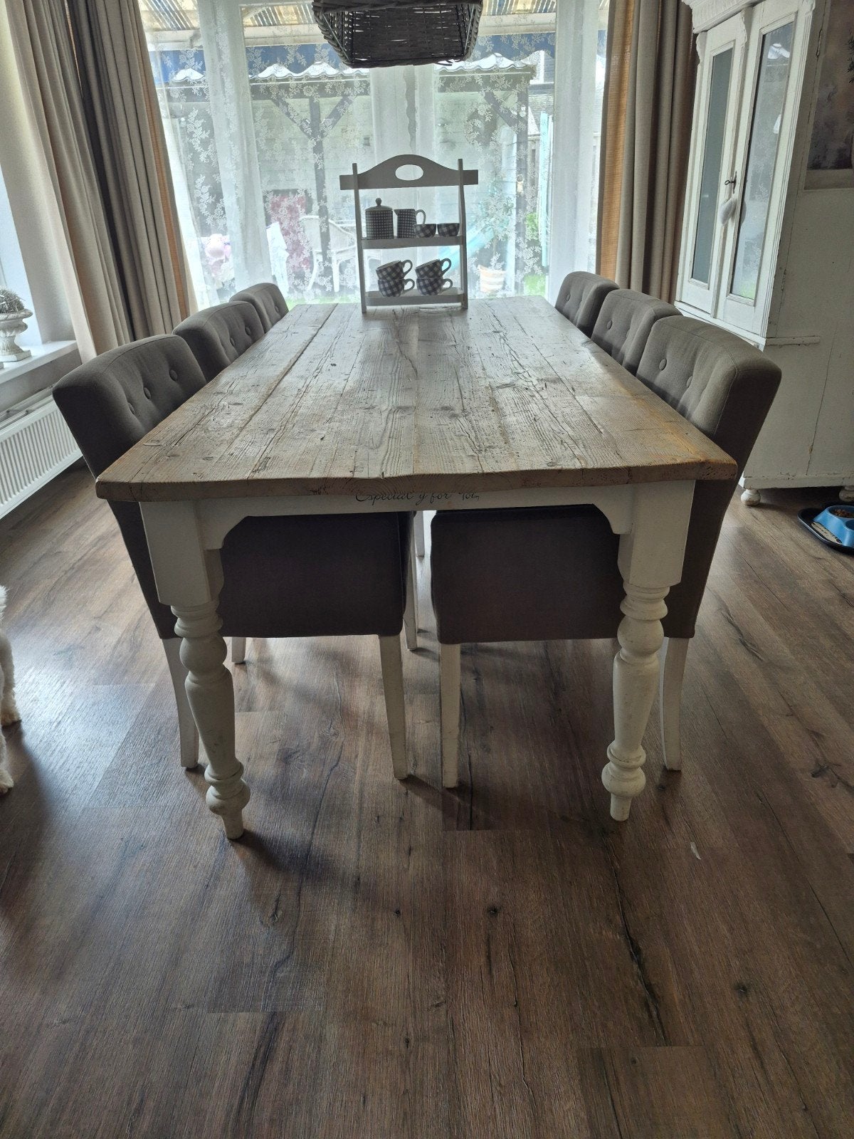 6 eetkamerstoelen, Ophalen