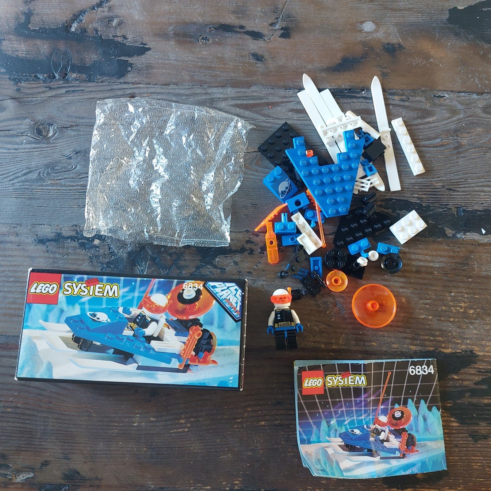 Lego System 6834 - Celestial Sled (Compleet met doos), Gebruikt, Lego, Ophalen of Verzenden, Space