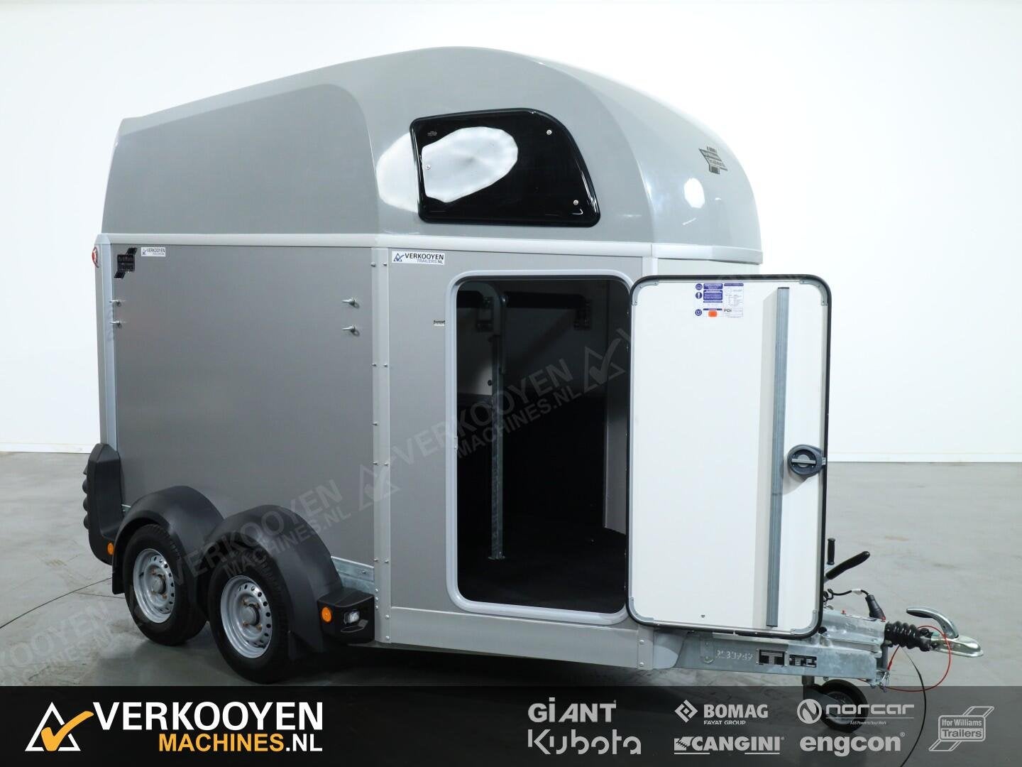2025 Ifor Williams HBEco 506 Paardentrailer 2-paards (zilver, Dieren en Toebehoren, Nieuw, Overige typen