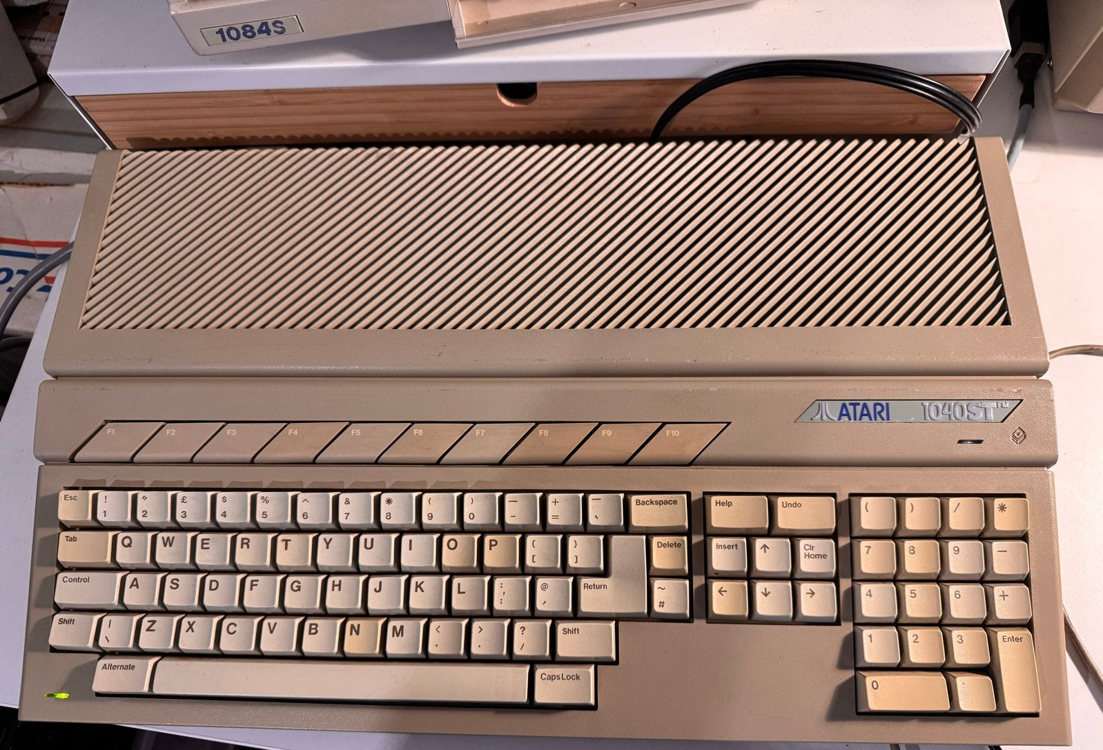 Atari 1040STFM met Flight Simulator II en accessoires, Ophalen of Verzenden