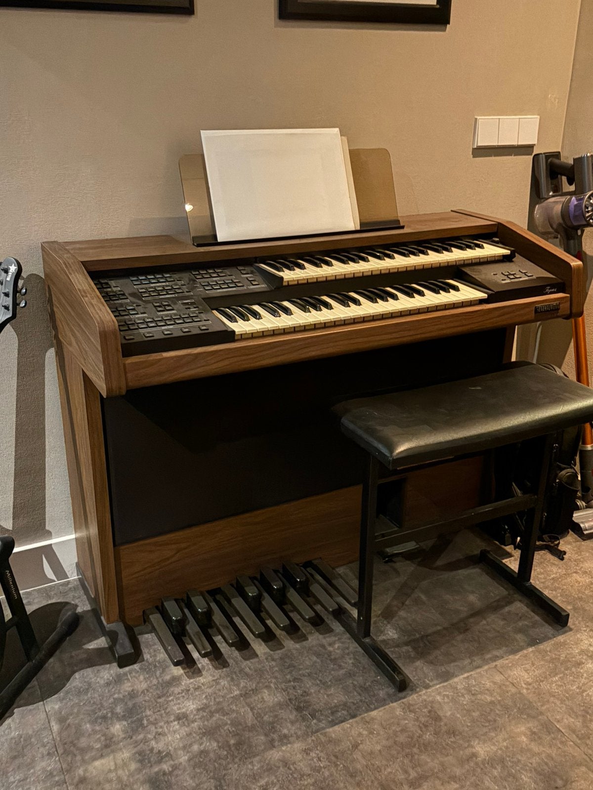 General Music electrisch orgel Topaz, Muziek en Instrumenten, Ophalen, Gebruikt, 2 klavieren, Orgel