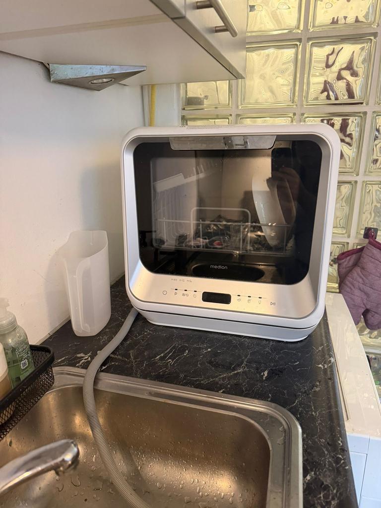 Compacte Medion mini vaatwasser - Ideaal voor kleine ruimtes, Witgoed en Apparatuur, Vaatwasmachines, Ophalen, Minder dan 10 liter