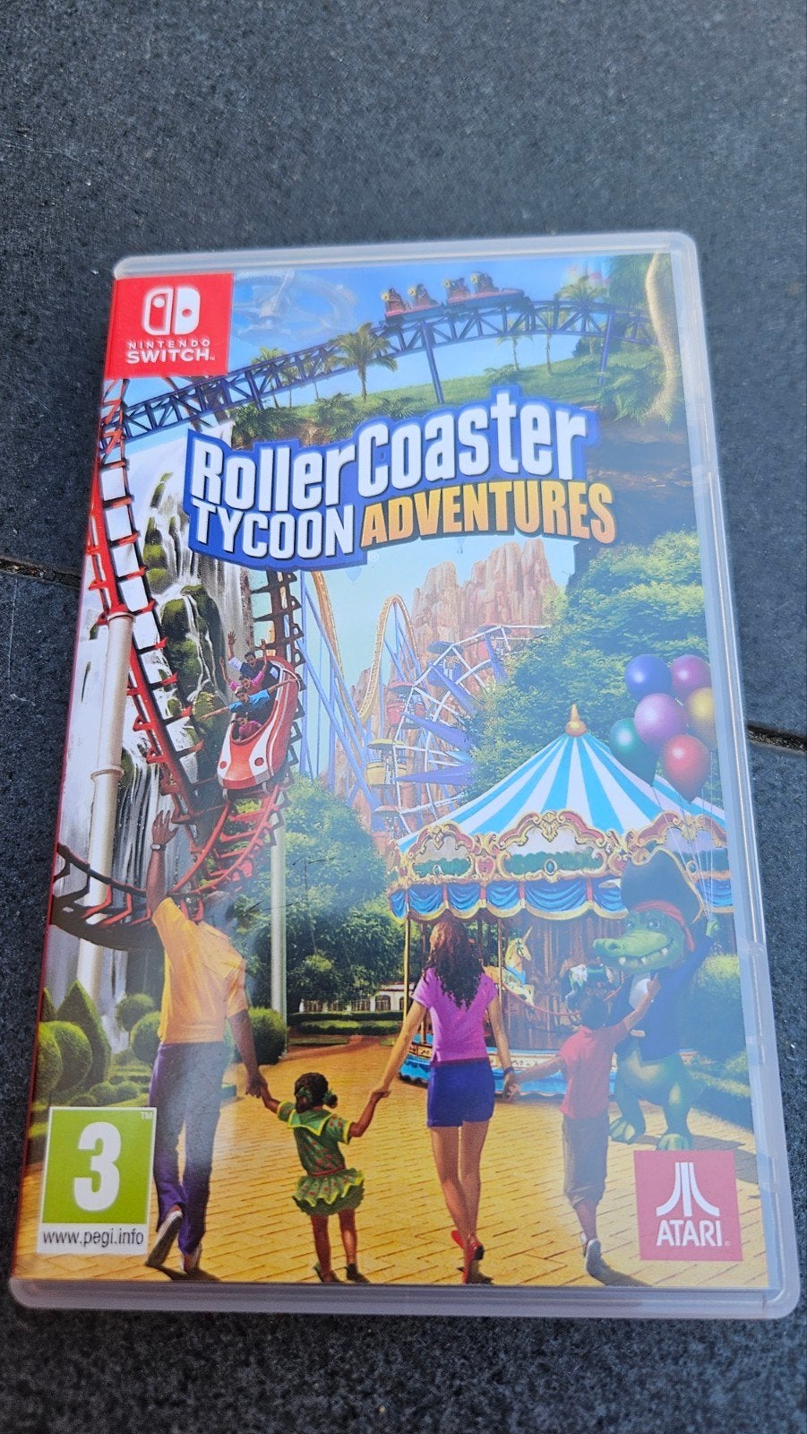 RollerCoaster Tycoon Adventures Nintendo Switch, 1 speler, Ophalen of Verzenden, Zo goed als nieuw, Vanaf 3 jaar