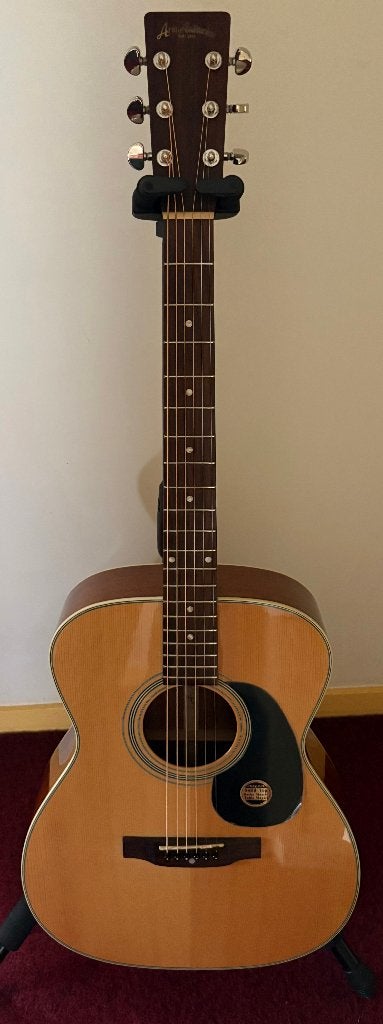 Aria AF-28 N Auditorium model 2008  GEWOON NIEUW !, Ophalen of Verzenden, Nieuw, Western- of Steelstringgitaar