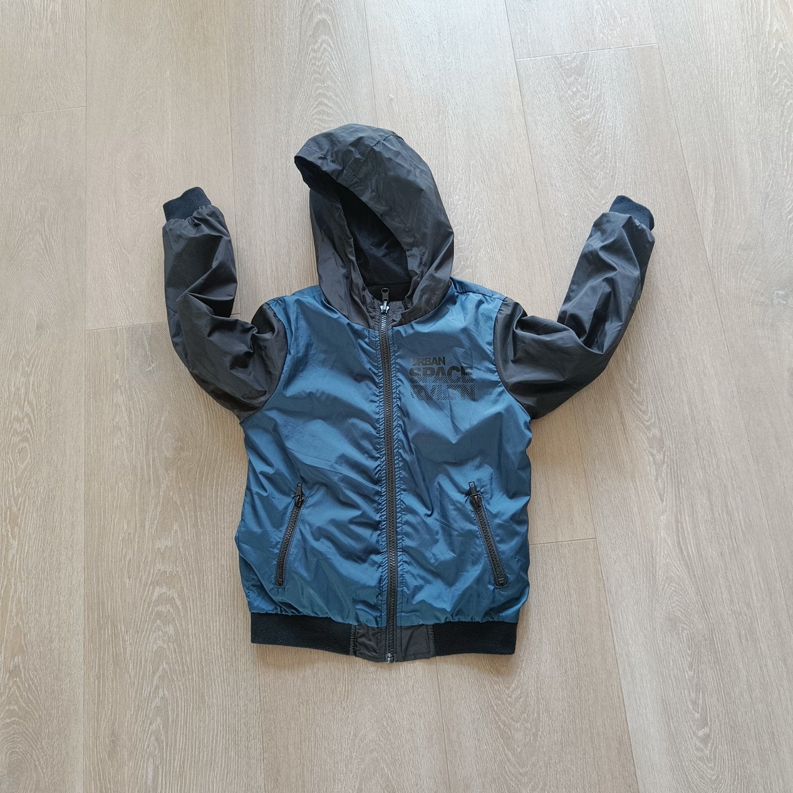 Zomerjas reversible maat 128, Ophalen of Verzenden, Zo goed als nieuw, Meisje, Jas