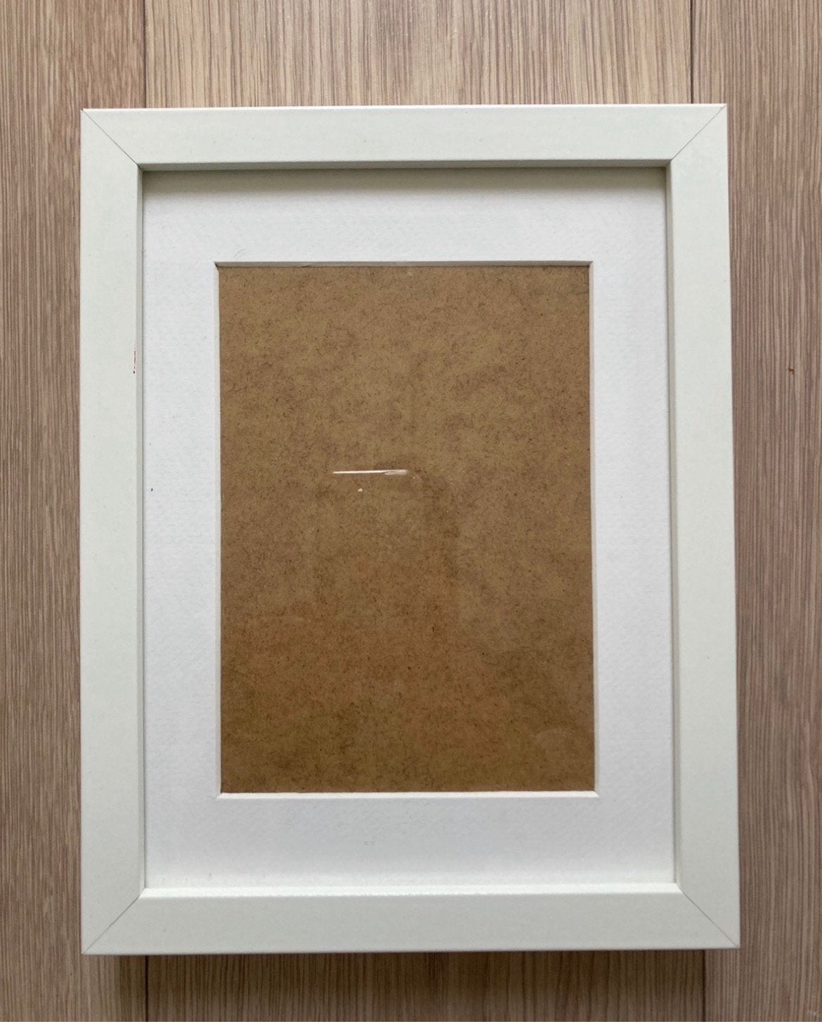2 witte fotolijsten met glasplaat, Ophalen, Nieuw, Fotolijst, Wit